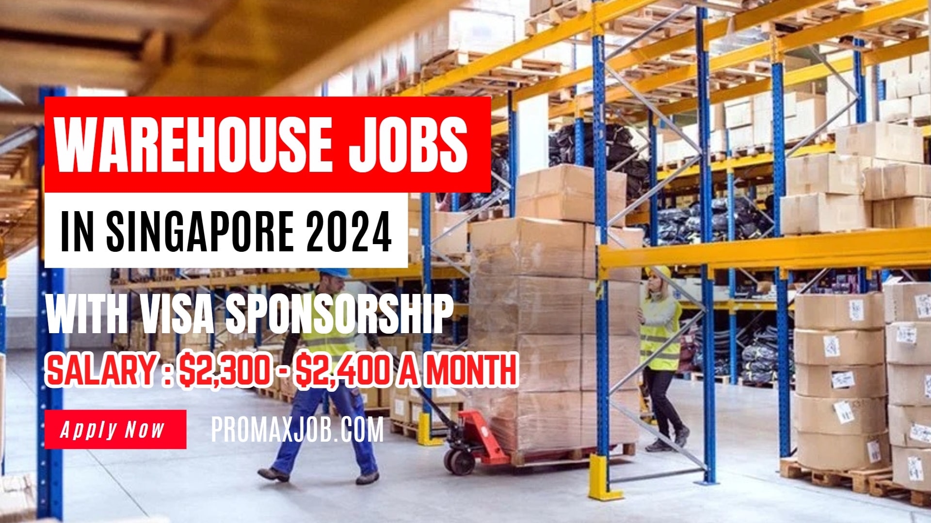 Warehouse Jobs in Singapore